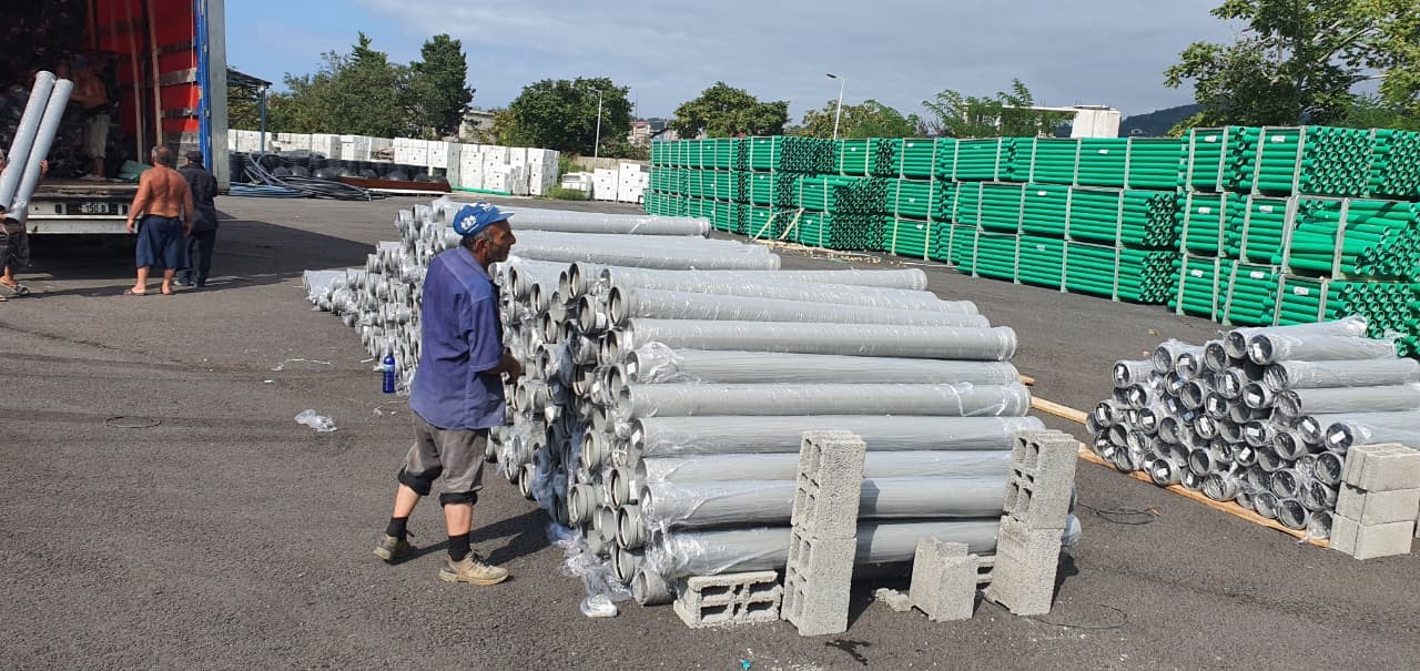 Polypropylene pipes and fittings