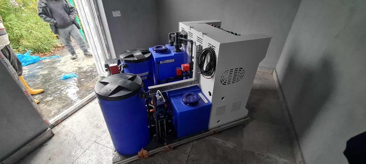 Supply and installation of hypochlorite production equipment